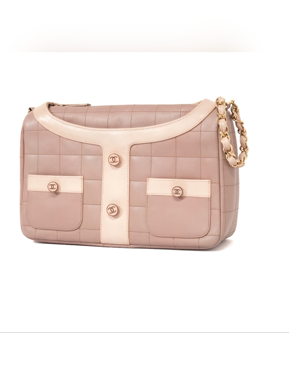 CHANEL Limited Edition Mademoiselle Jacket Shoulder Bag Quilted Lambskin Leather - Picture 2 of 15